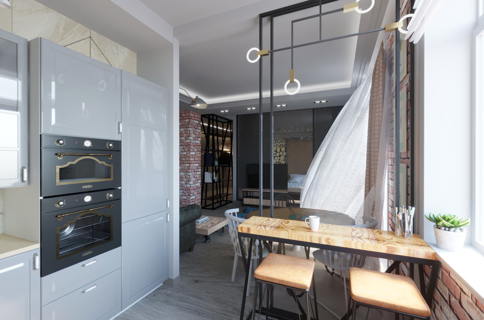 Интерьер реконструкция