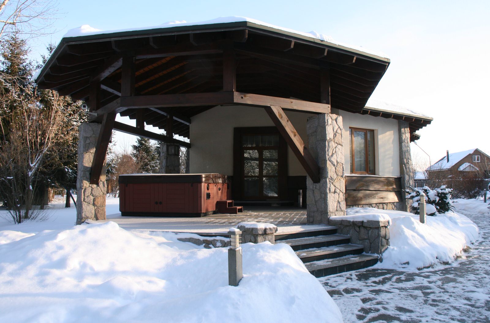 Bathhouse near Moscow