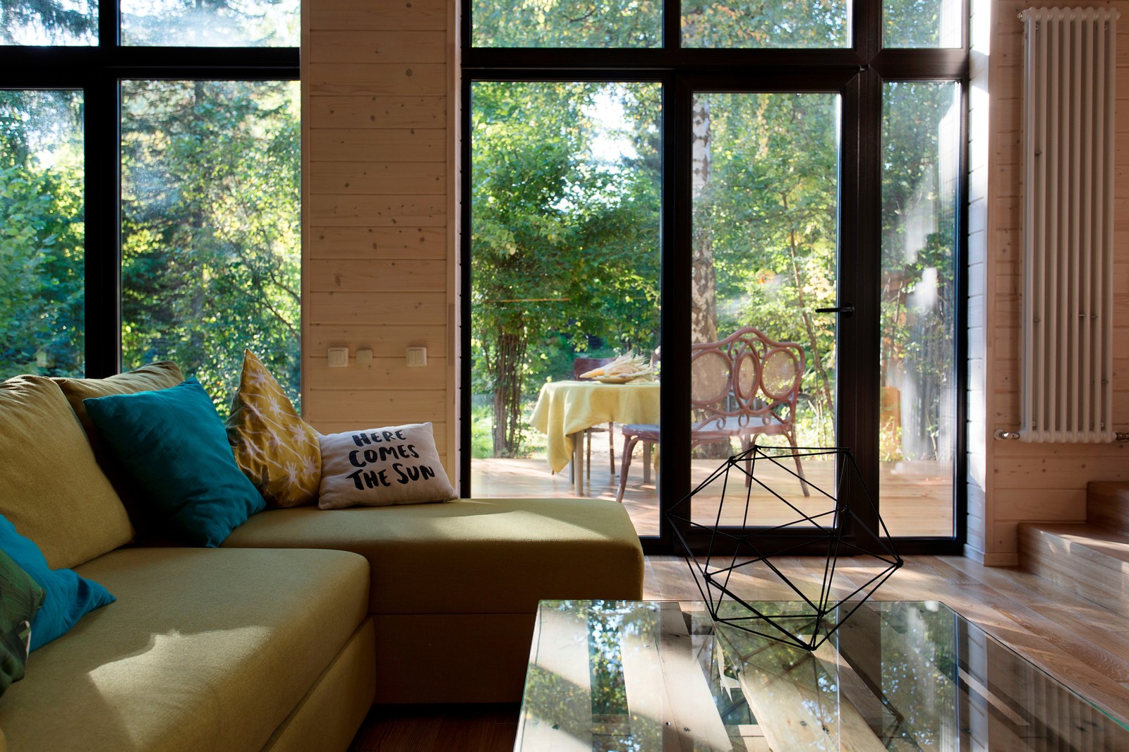 Houzz тур: Экодом в Подмосковье с мебелью из прошлого