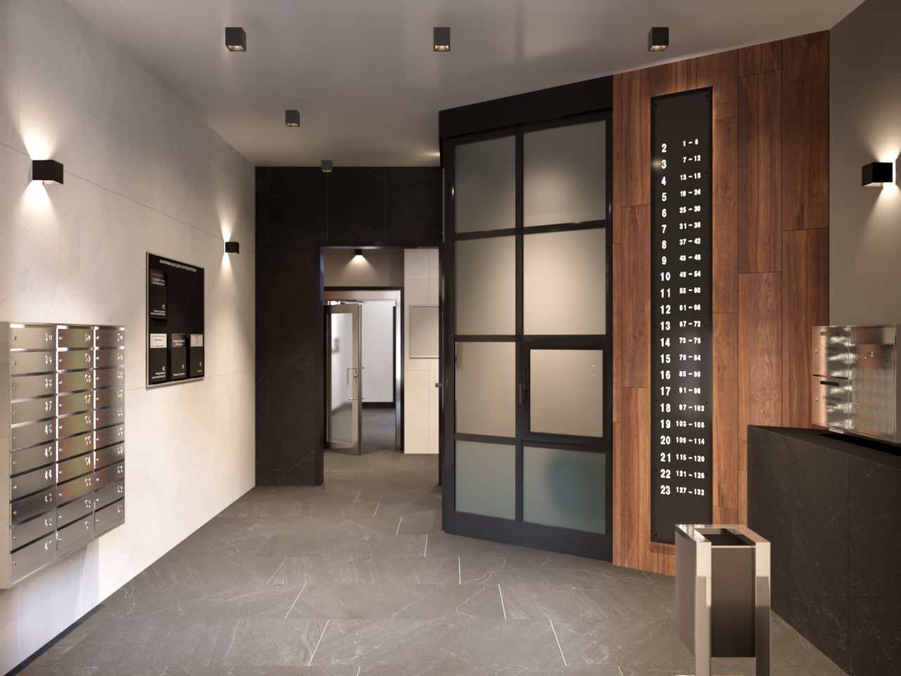 Обложка проекта: 3d Визуализация мест общественного пользования в ЖК Прагма-Сити