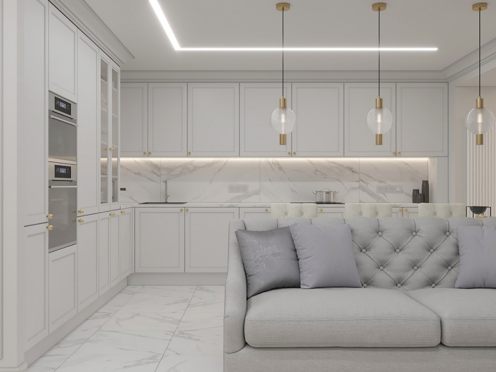 Обложка проекта: Дизайн интерьера четырехкомнатной квартиры