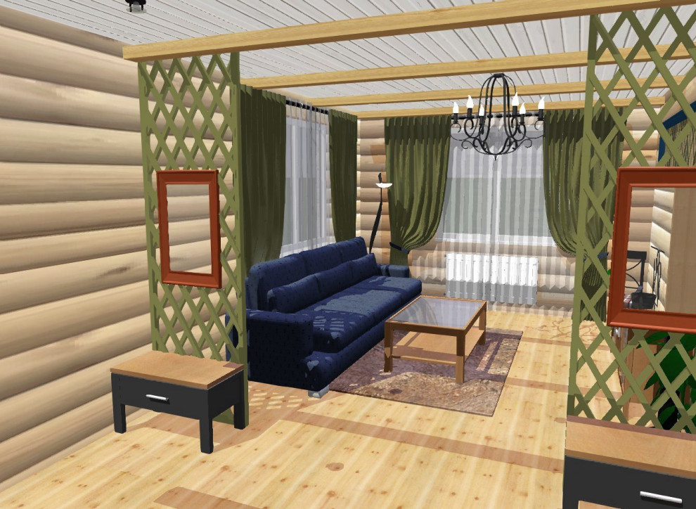 Дом из рубленного бревна