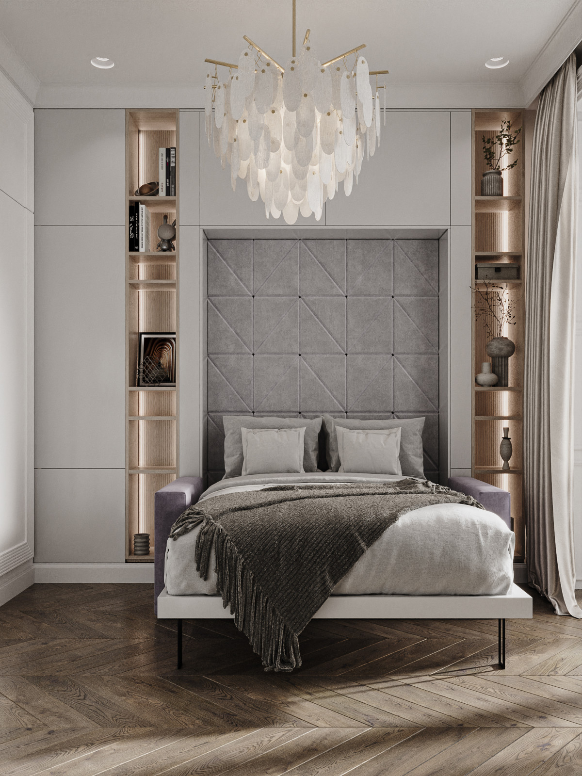 Квартира 128 м² в современном стиле