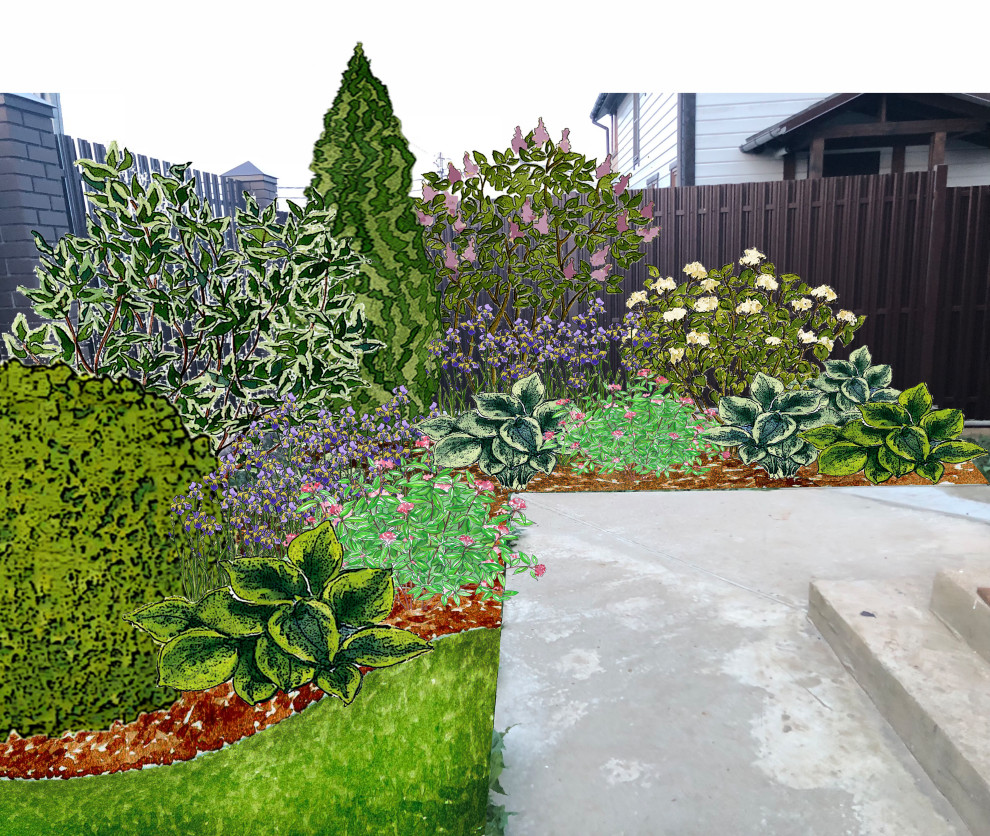 Проект ландшафтной композиции на заказ