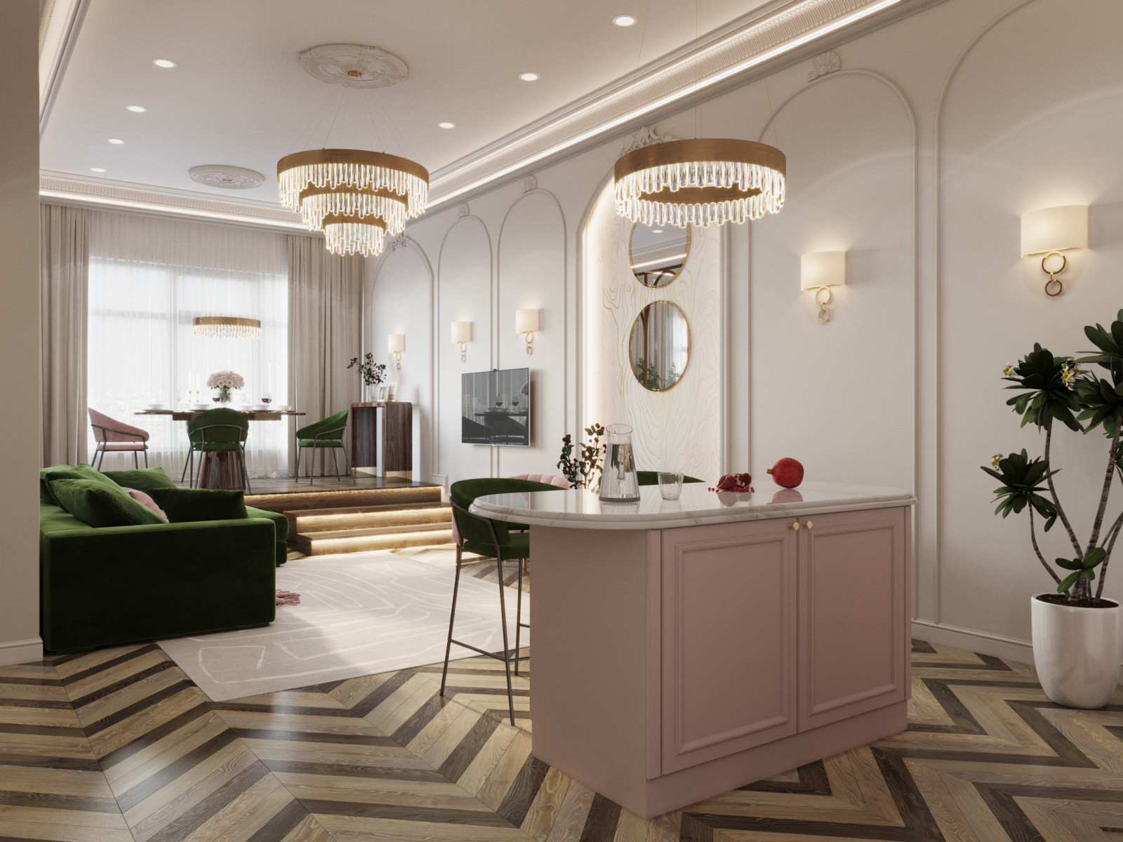 Interior Dance 85м2