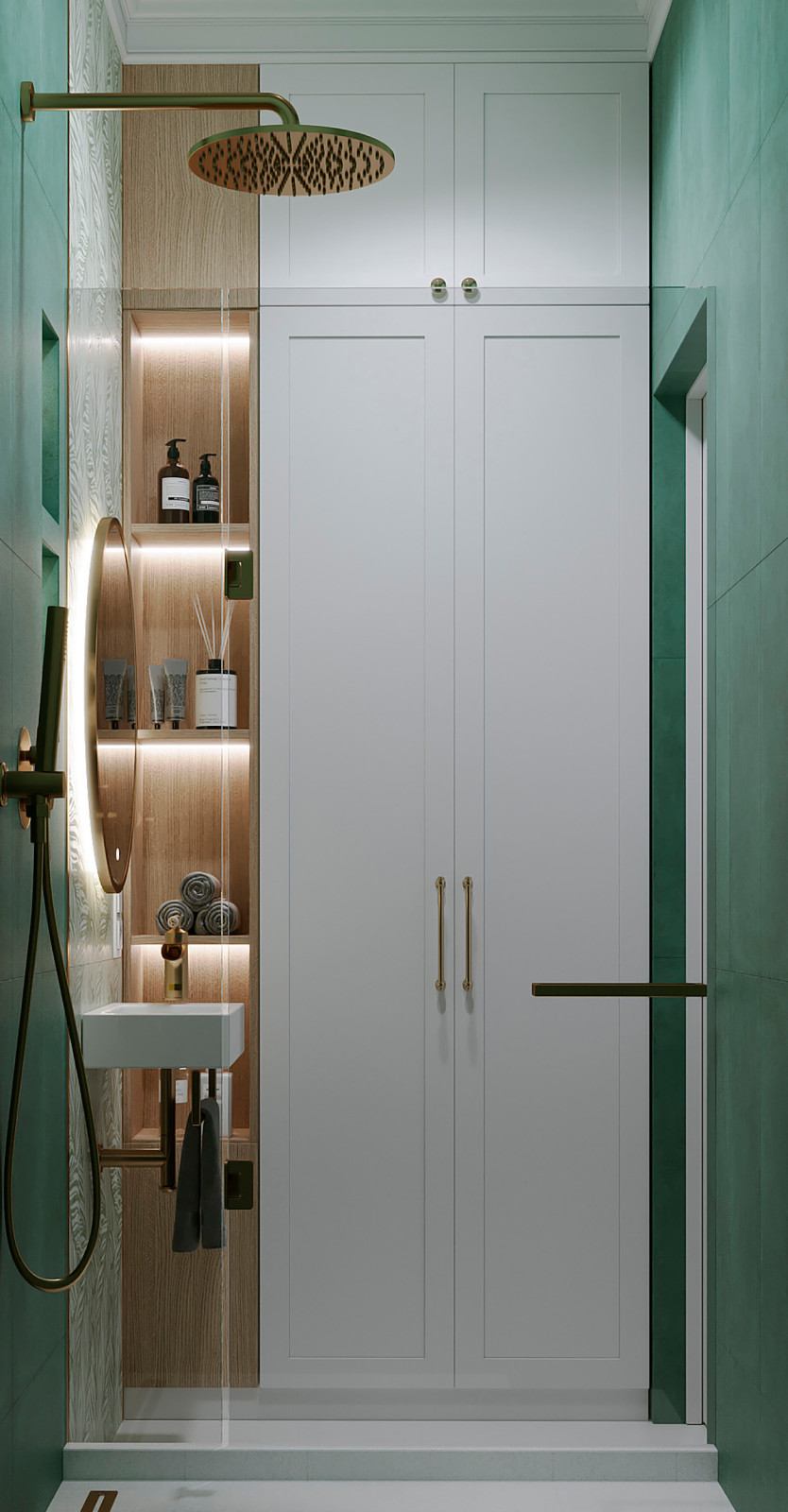 Двухкомнатная квартира в современной классике