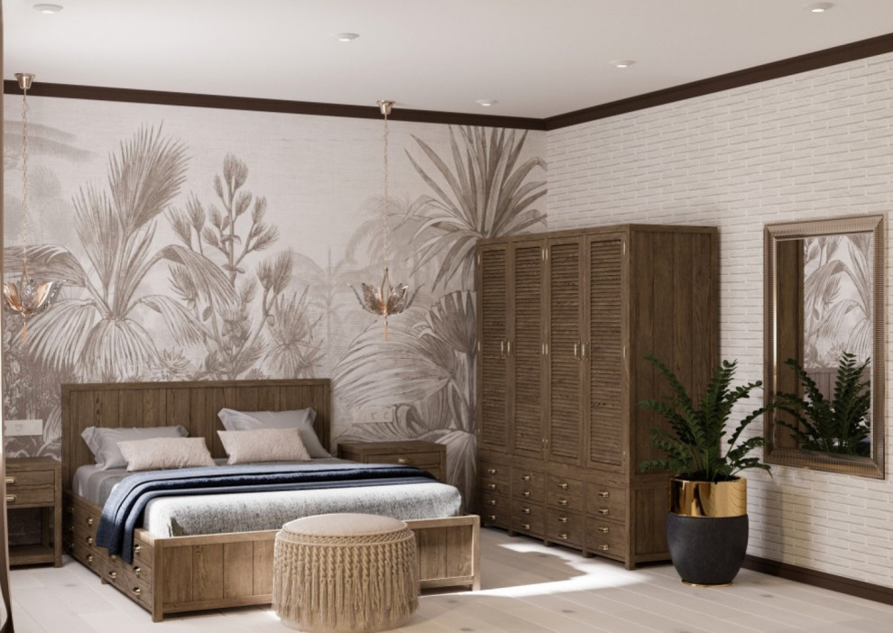 Обложка проекта: Тропический стиль