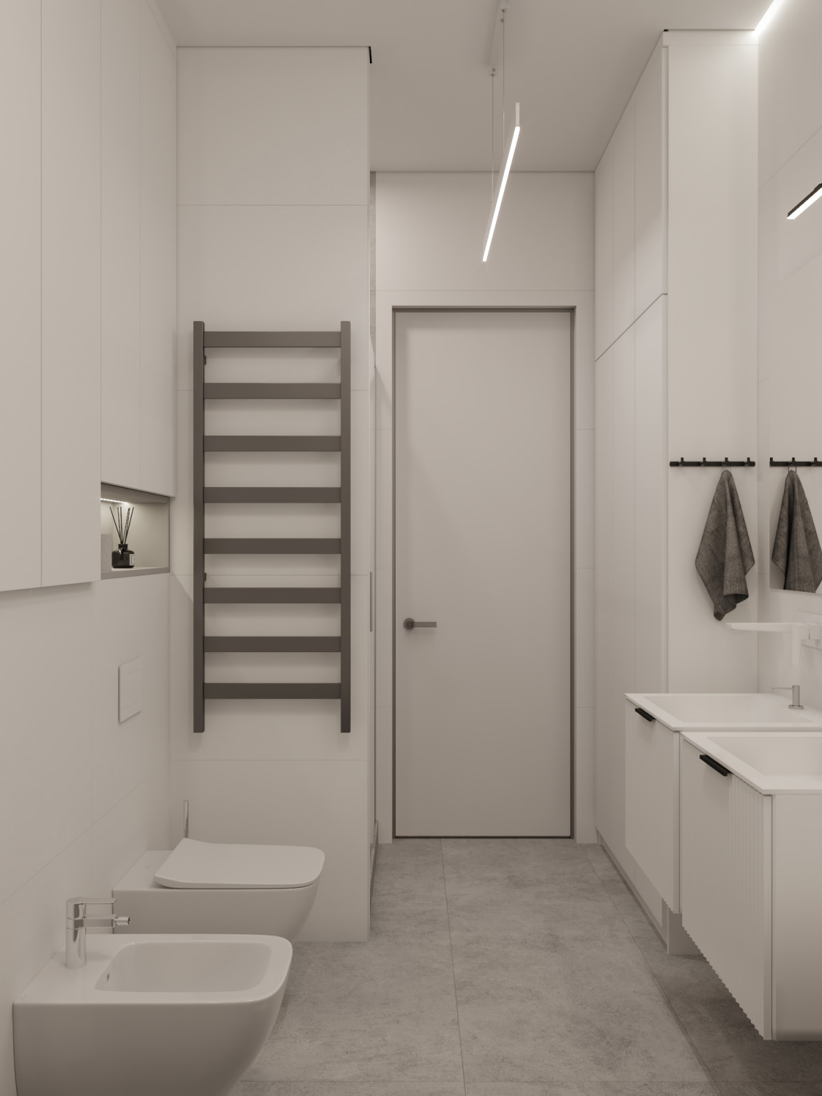 Визуализация 3-х комнатной квартиры в г. Калининград, ЖК Русская Европа