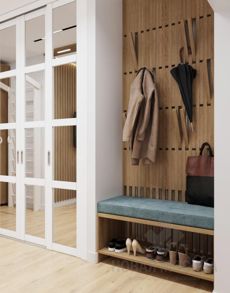 Дизайн-проект двухкомнатной квартиры 64 кв.м в ЖК «Скандинавия»