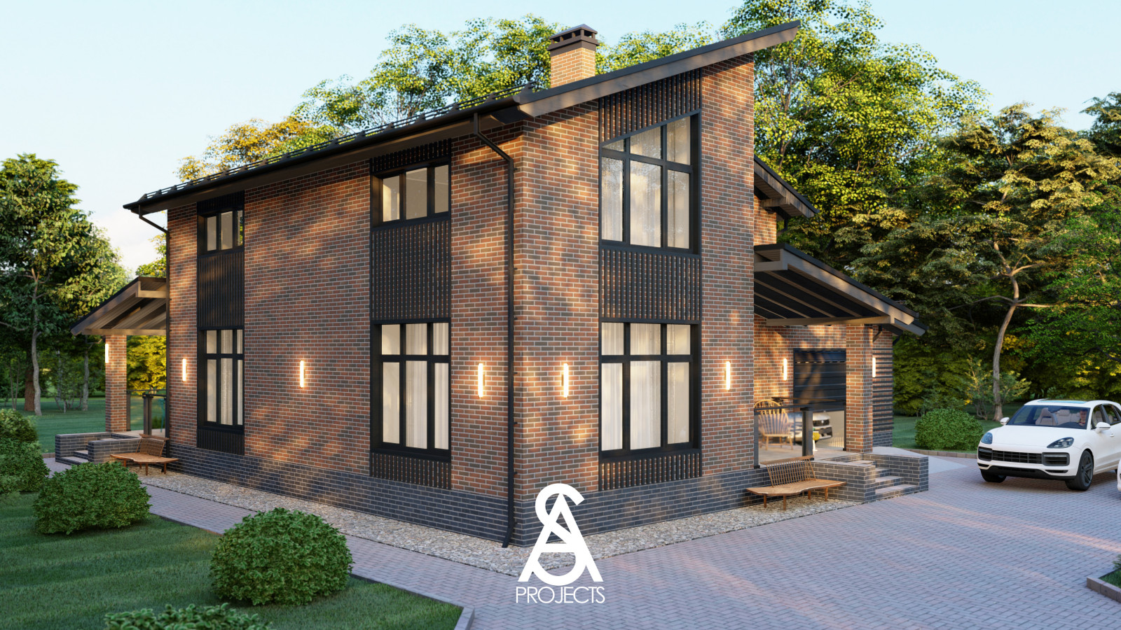 Дом двухэтажный 253 кв.м.