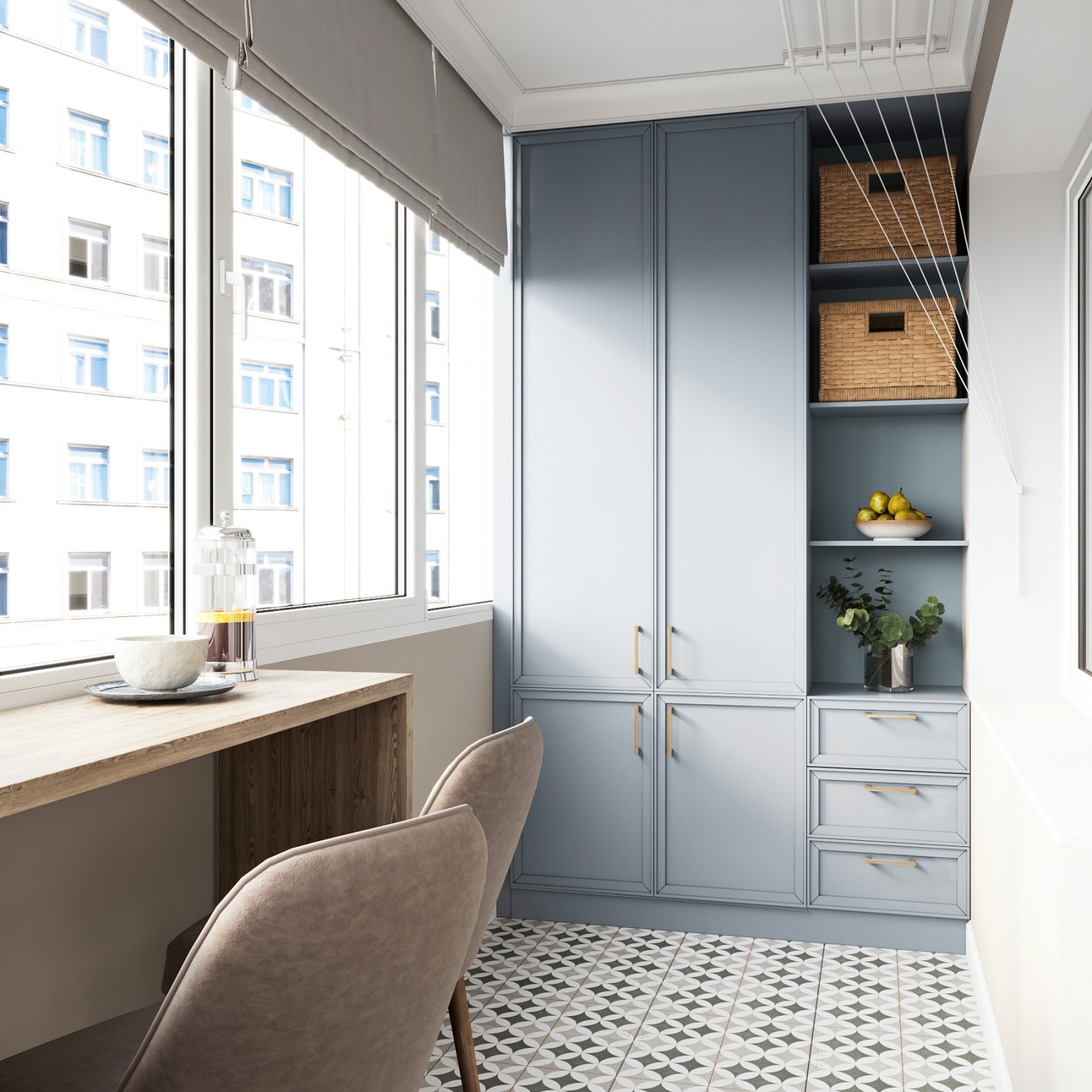 Квартира с гостиной без окон, г.Москва