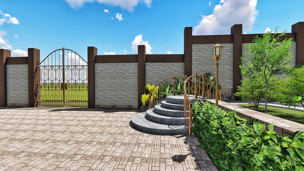 Ландшафтный дизайн участка в ДНТ Кедр (г Улан-Удэ, Бурятия)