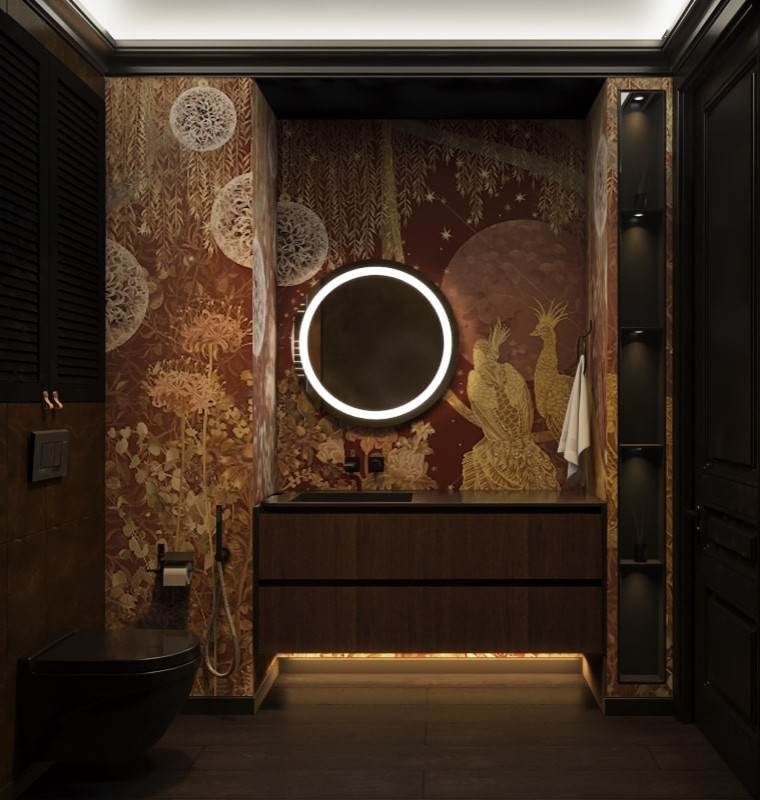 Обложка проекта: Квартира в теплых тонах