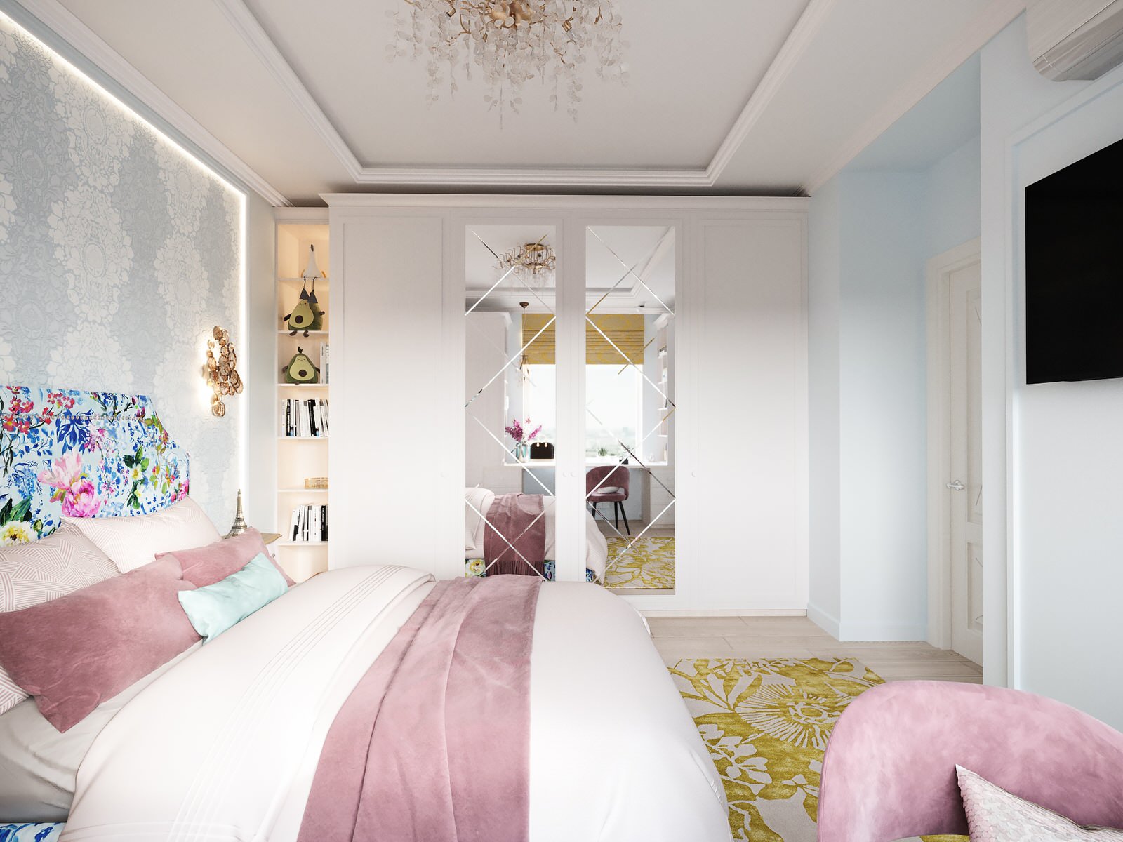 Дизайн проект квартиры для современной семьи