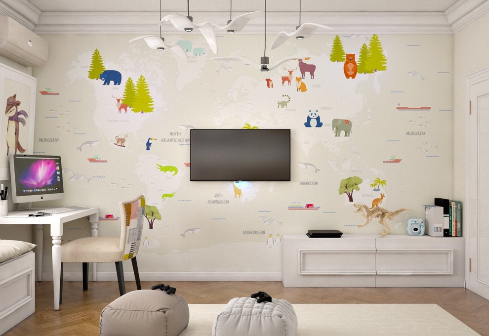 Проект 3х-комнатной квартиры для молодой семьи