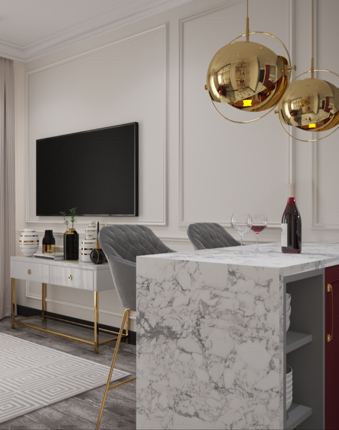 Ремонт в ЖК Водный, 46 м2