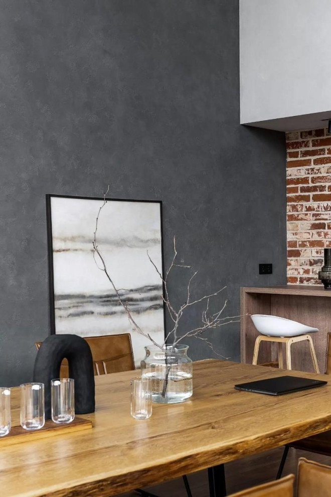 Реализованный дизайн-проект таунхауса в ЖК "На уровне"