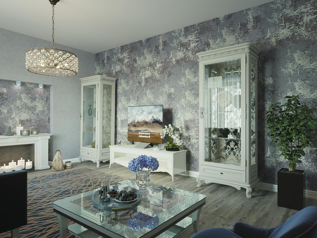 Гостиная в классическом стиле