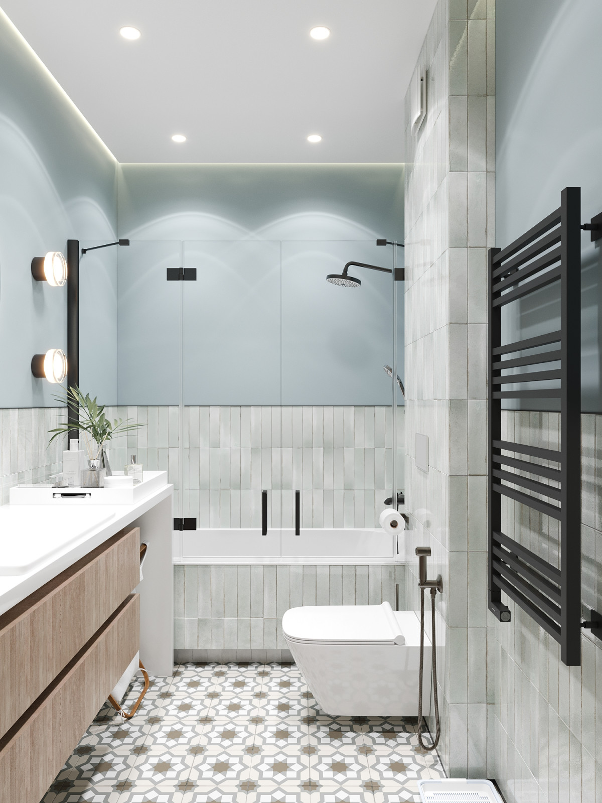 Крылатское, ванная комната