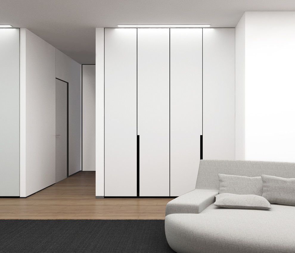 Гардеробная, совмещенная с кабинетом