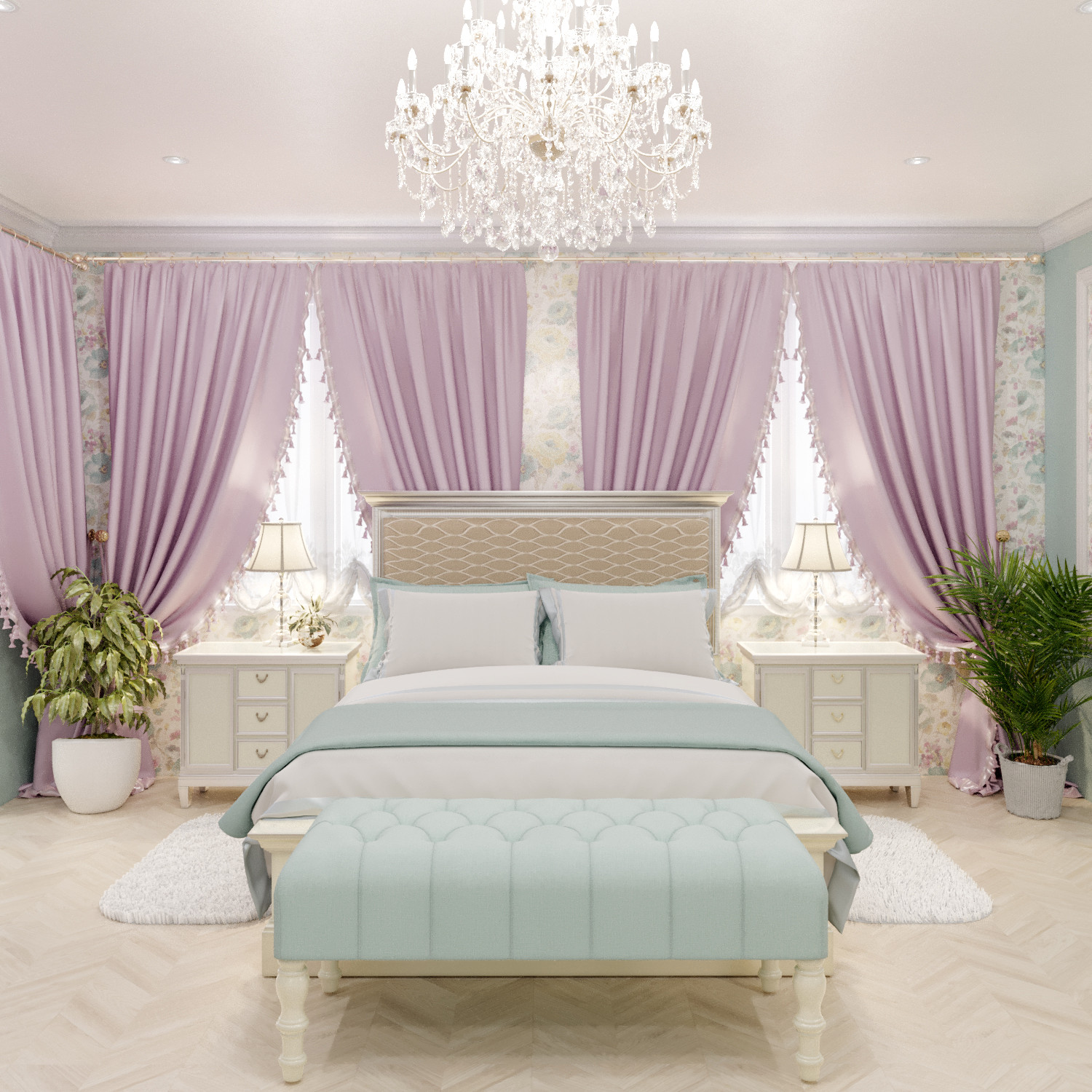 Interior Design in provice style