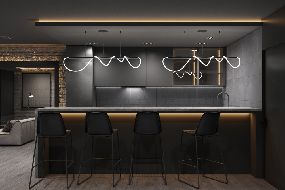 Дизайн проект подвального помещения 127м²