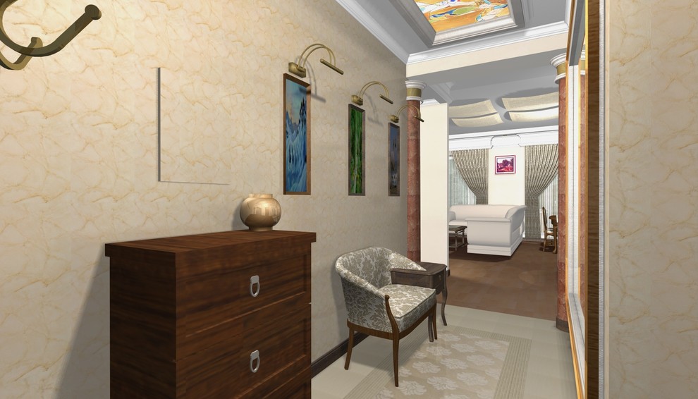 Обложка проекта: перепланировка двухкомнатных апартаментов в 3-х комнатную квартиру