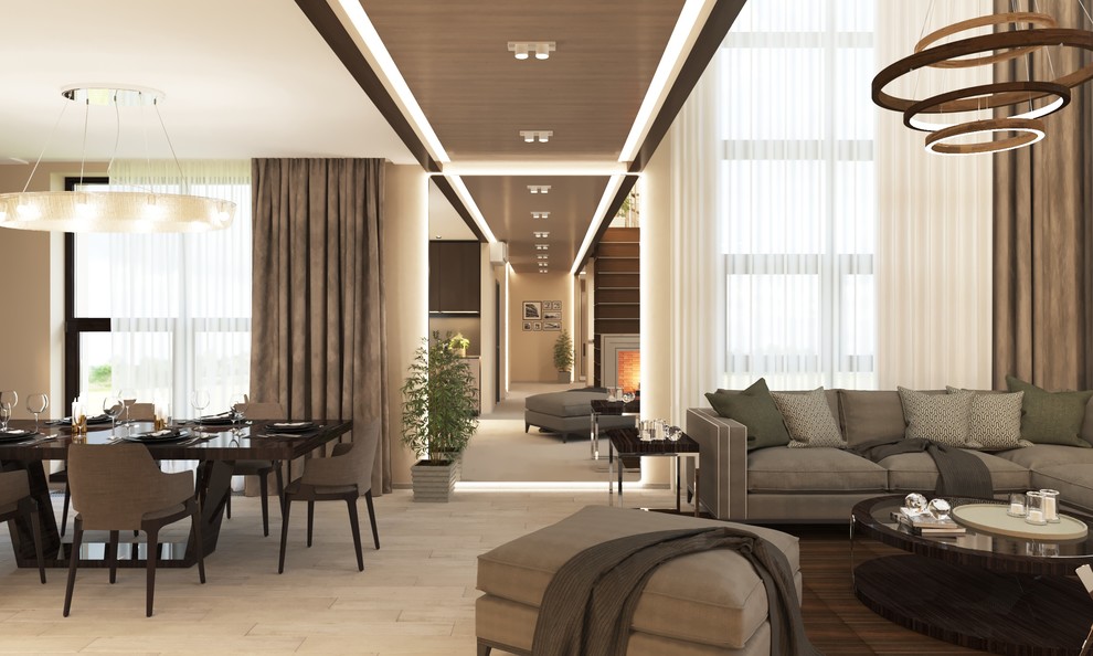 Двухэтажный частный дом в г. Екатеринбурге