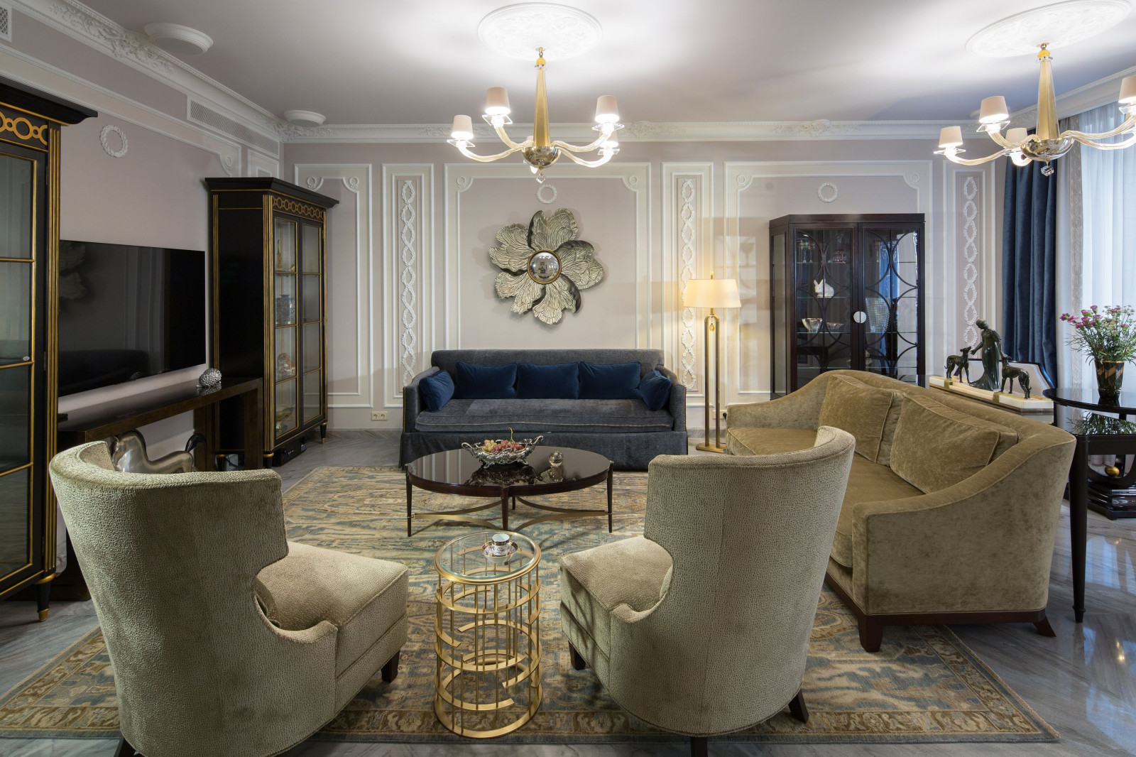 Квартира в неоклассике