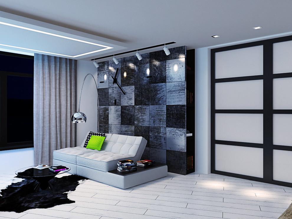 Современный хай-тэк в частном доме