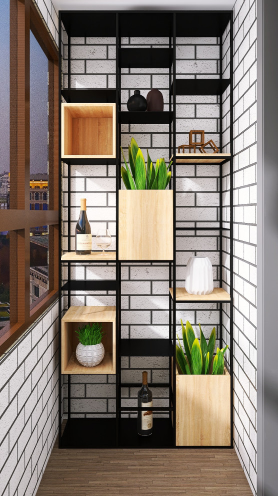 Трехкомнатная квартира для холостяка. Сочетание брутального  характера и уюта.