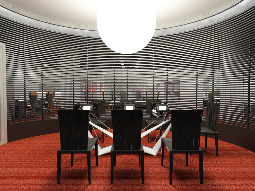 Интерьеры банка  "МИРАФ"