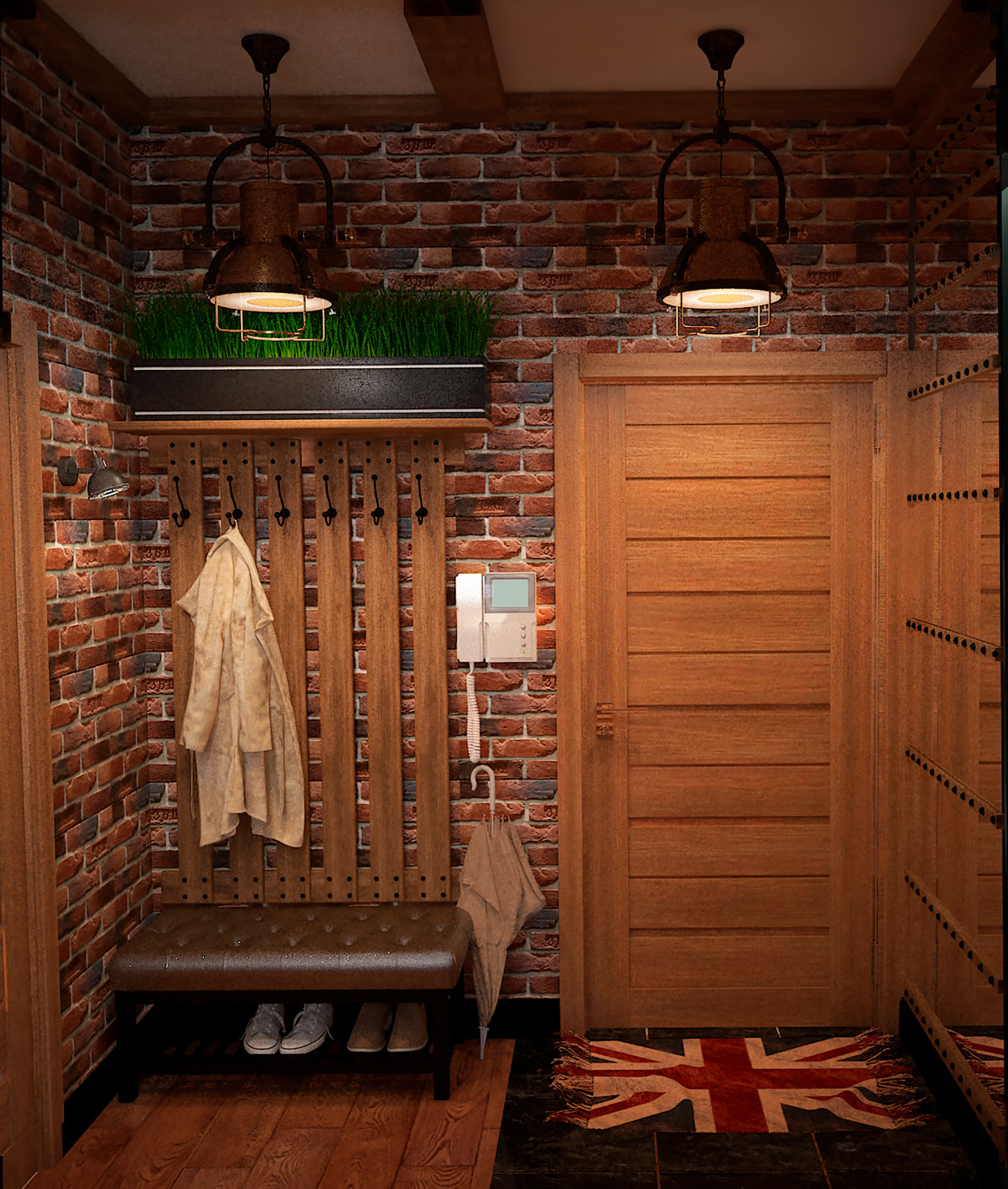 Малогабаритная квартира в стиле лофт