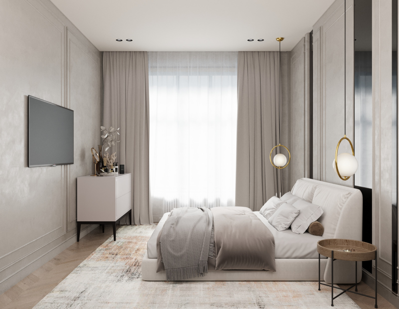 Спальня в стиле Арт Деко