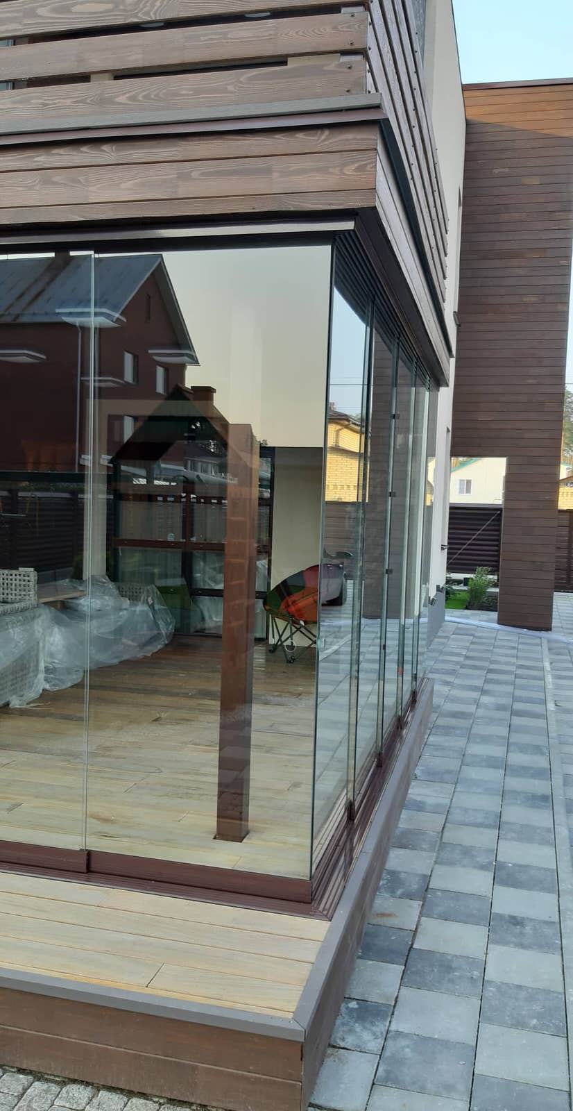 Терраса в пригороде Екатеринбурга