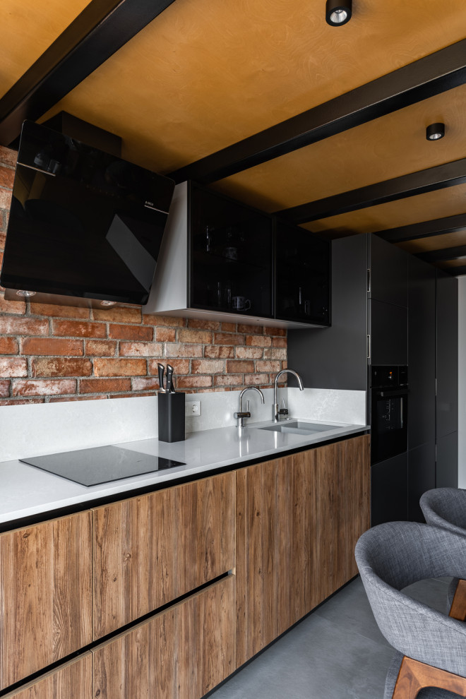 Нестандартное решение для зоны отдыха на кухне