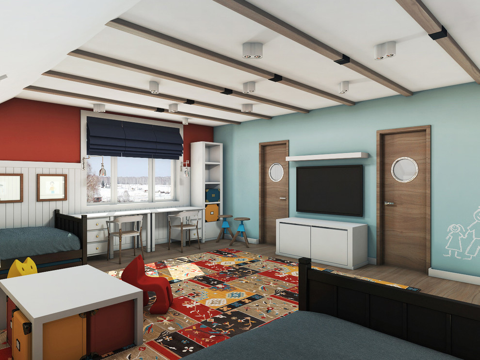 play room, lesnye polyany house