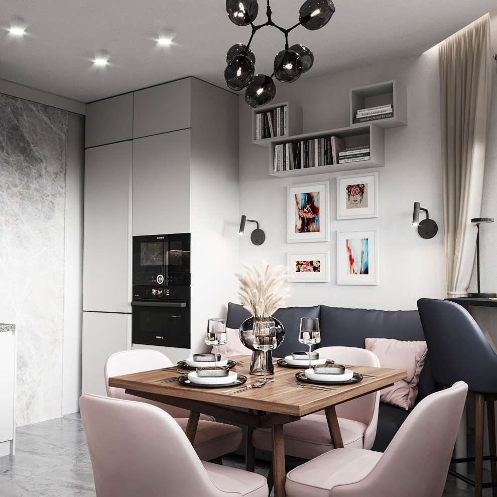 Кухня в доме серии П44-Т