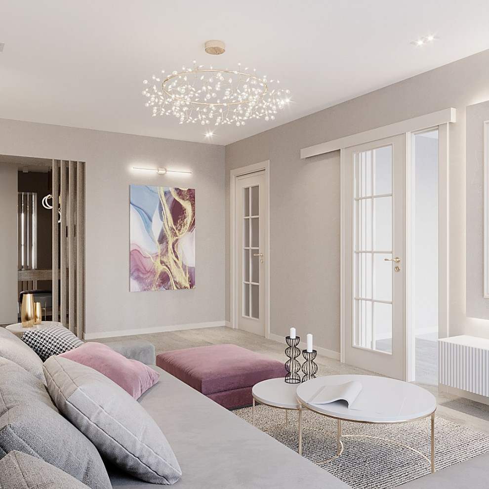 Дизайн-проект квартиры, площадью 65,9 м2 в г.Новосибирск