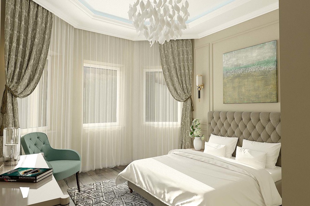 Дизайн проект дома с элементами классики