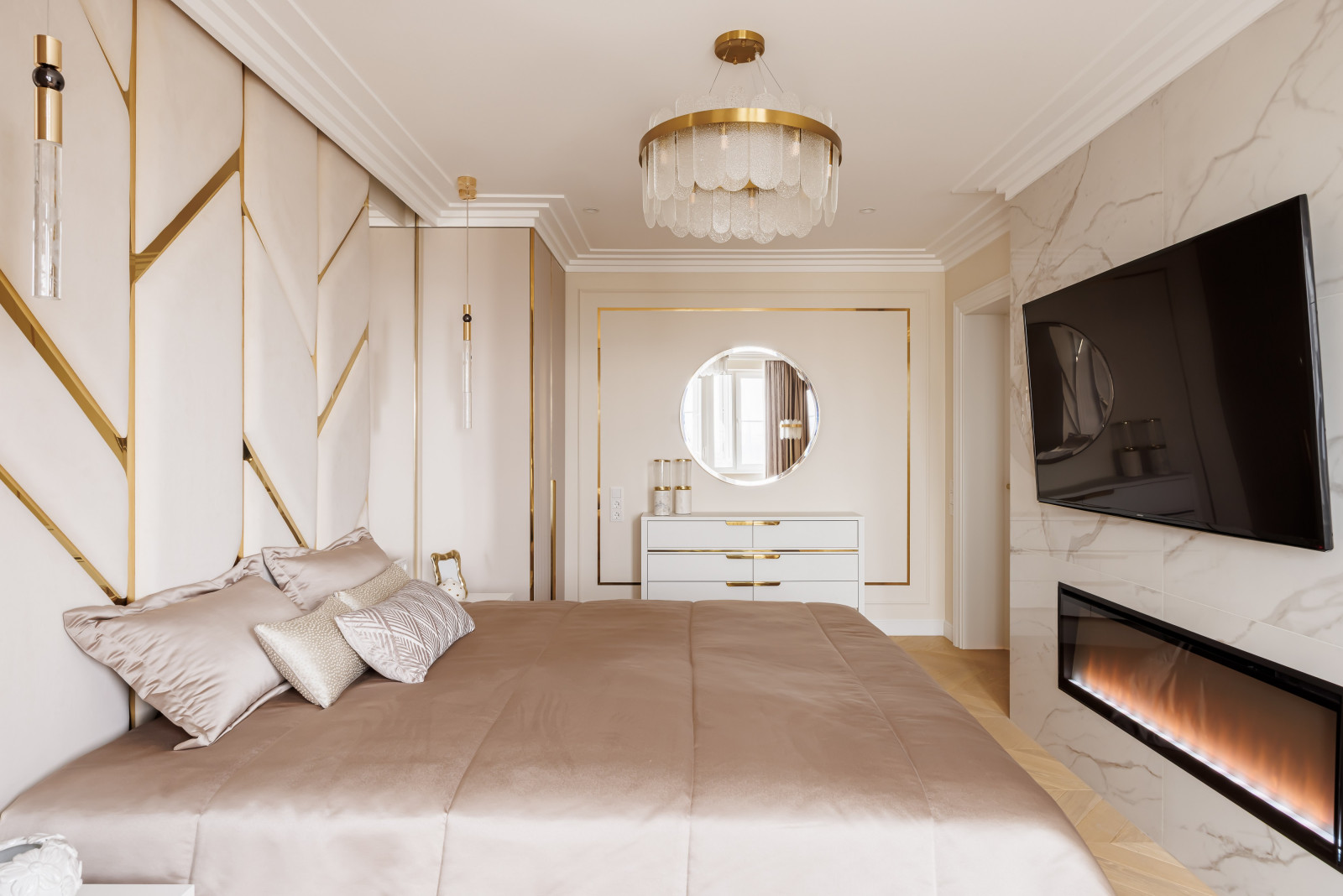 Дизайн и ремонт квартиры на улице Марьинский парк - Музыка неоклассики