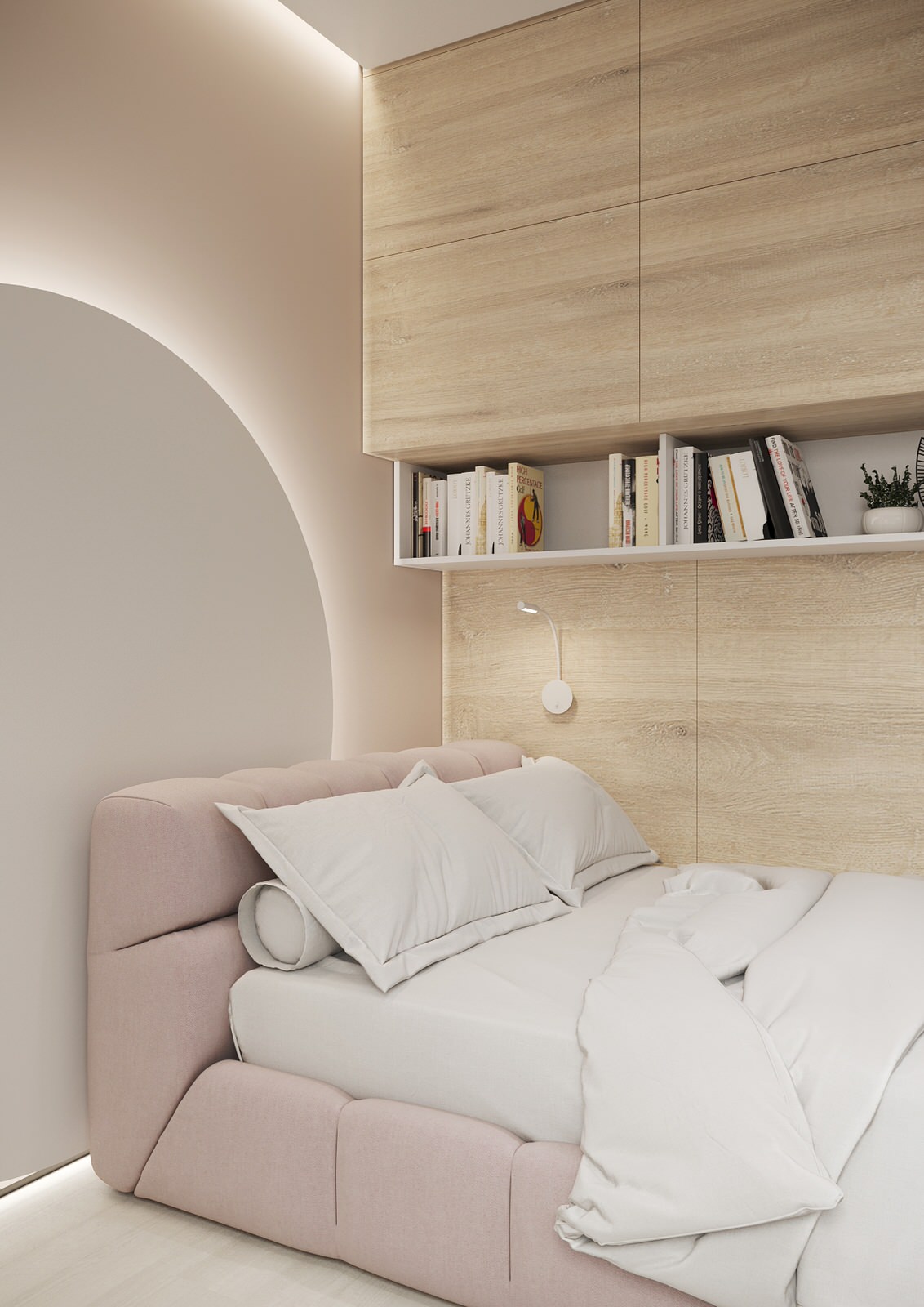 Interior design of an apartment with a children's room