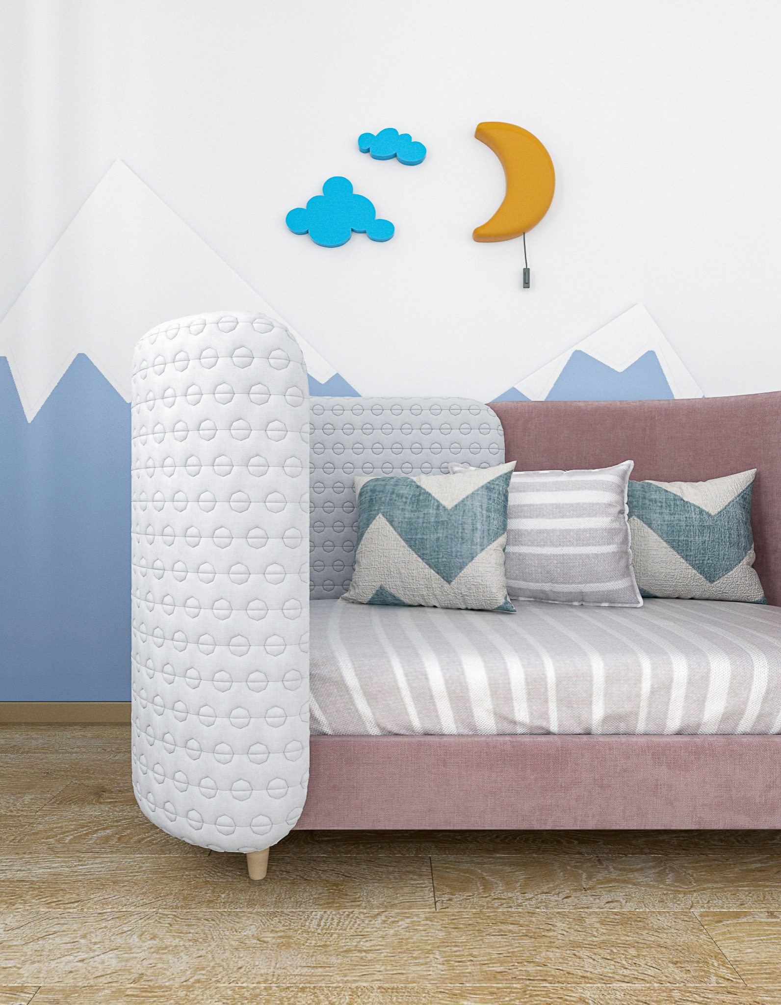 Детская в скандинавском стиле