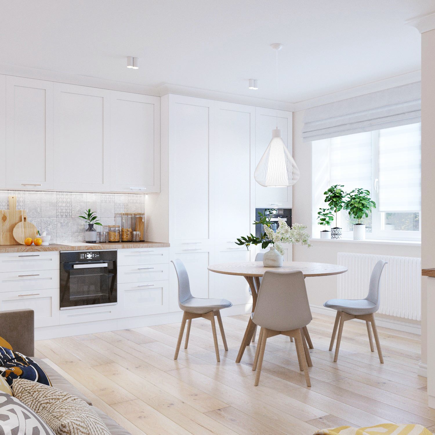 Квартира в скандинавском стиле