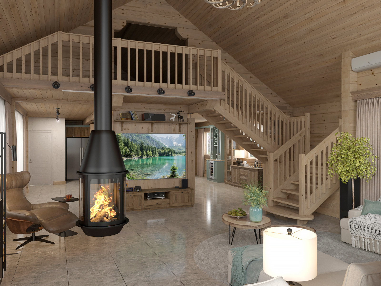 Обложка проекта: Дом из бруса в Выборге