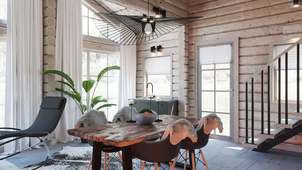 Гостиная-кухня