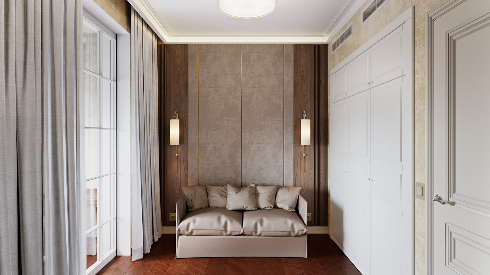 Трехкомнатная квартира в ЖК "Царская площадь"