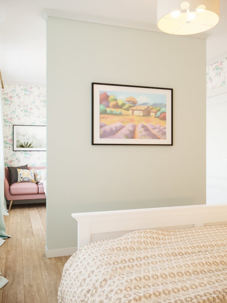 Коттедж в светлых тонах