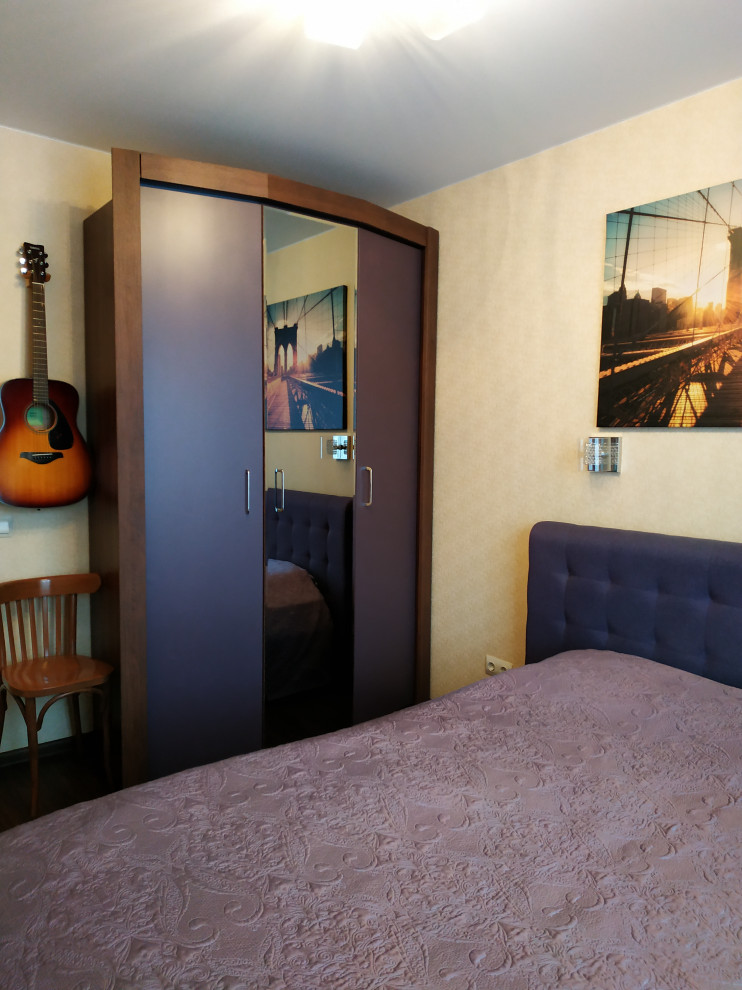 Квартира в тонах сентябрьского парка.