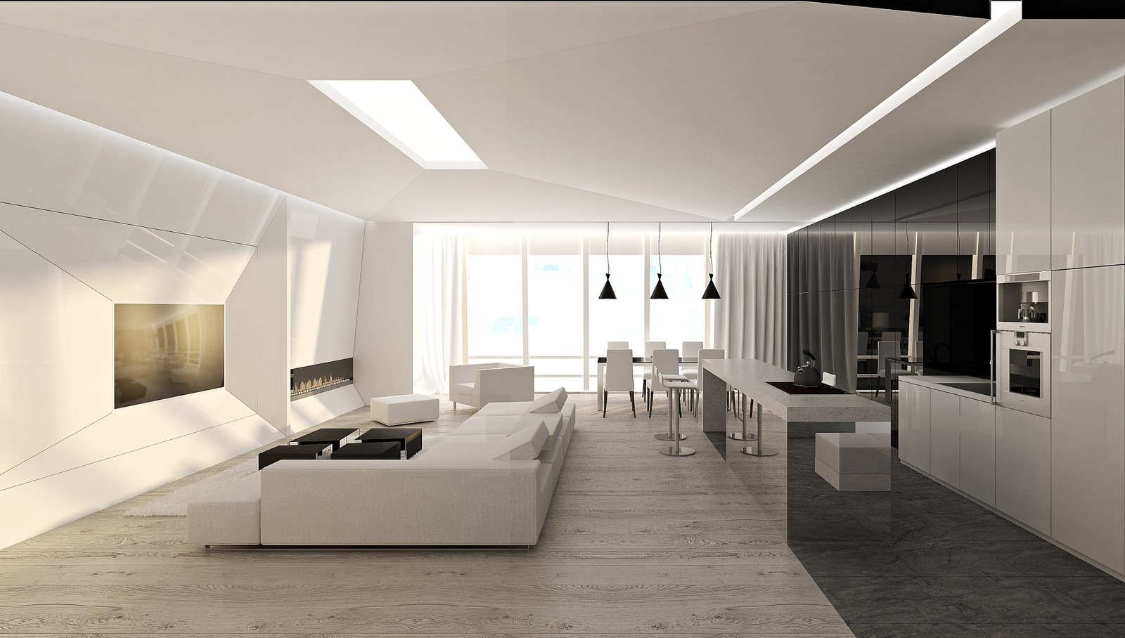 3D проект квартира "Садовые кварталы"